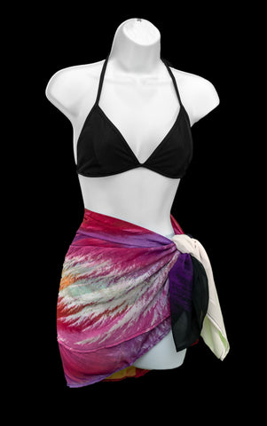 Swim Wrap - Fuschia Sunset