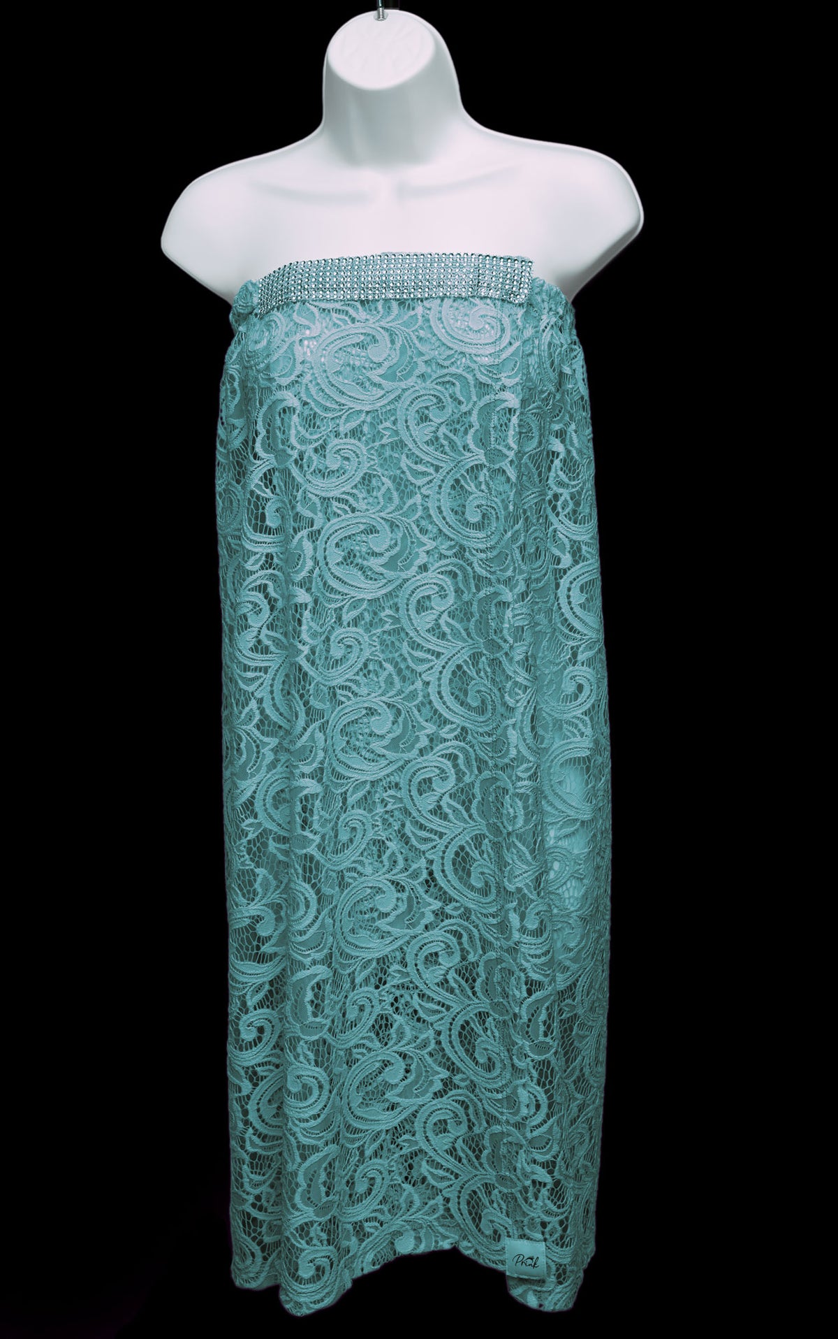 Beauty Wrap - Racy Lacy - Turquoise Lace